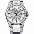 Aerowatch Aerowatch Milan 60998 AA07 M  60998 AA07 M механические мужские часы серебристый циферблат, браслет нержавеющая сталь — вид спереди